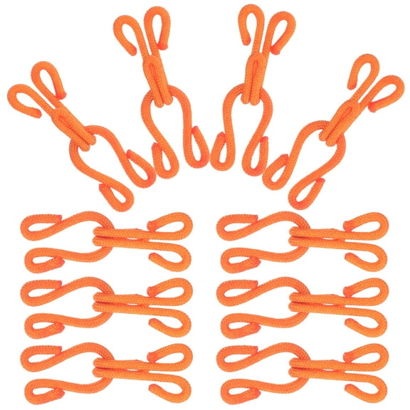 10 Pairs Anti-light Button Hooks Clothing Hook Button Clothing Closure Leather Sew- On Toggle Closures