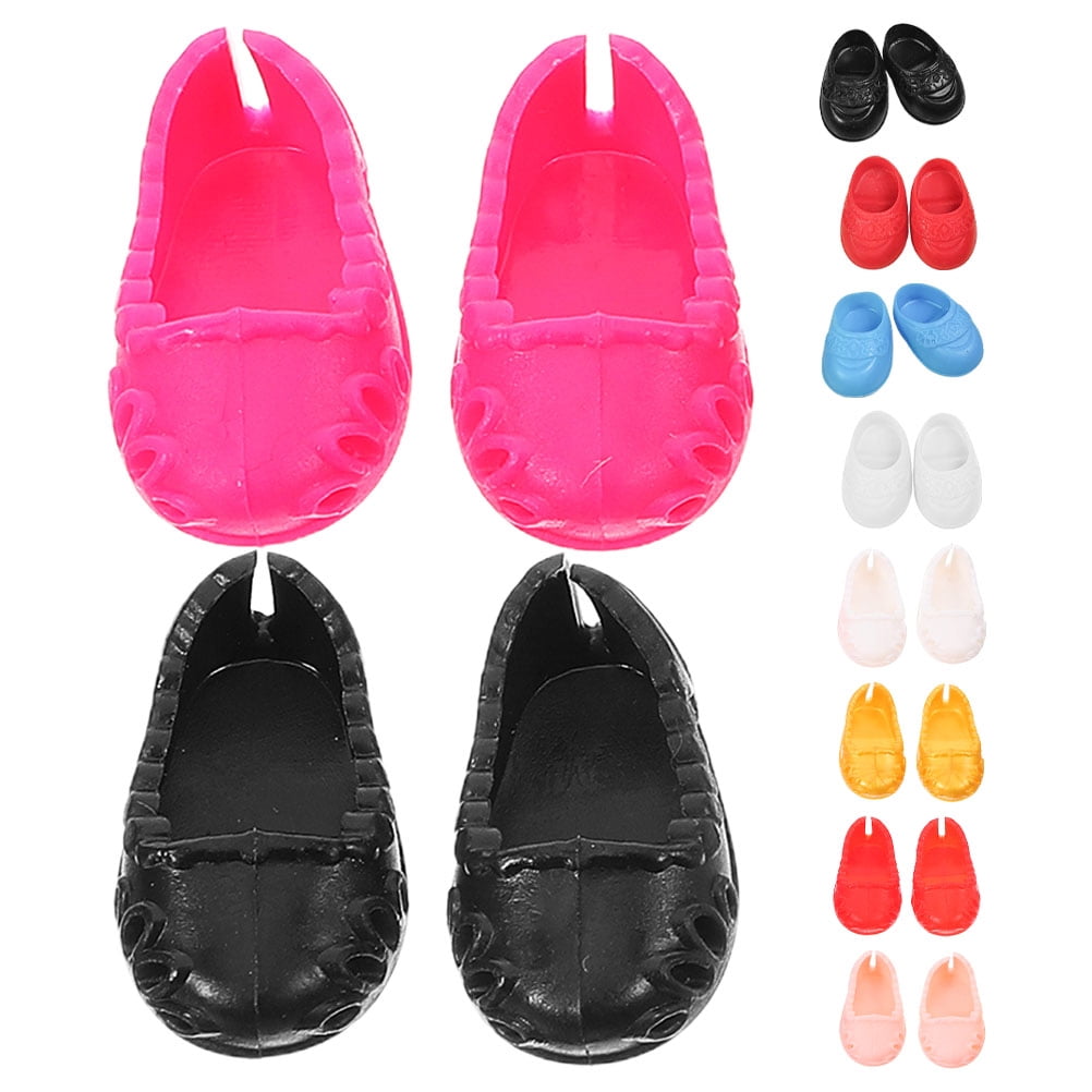 10 Pairs Baby Shoes Baby Doll Mini Shoes Toys Boy Doll Costume ...