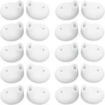 10 Pairs Earbud Covers Silicone Tips Replacement Ear Gels Buds Compatible with Samsung S6/S7 Edge Earbuds,White