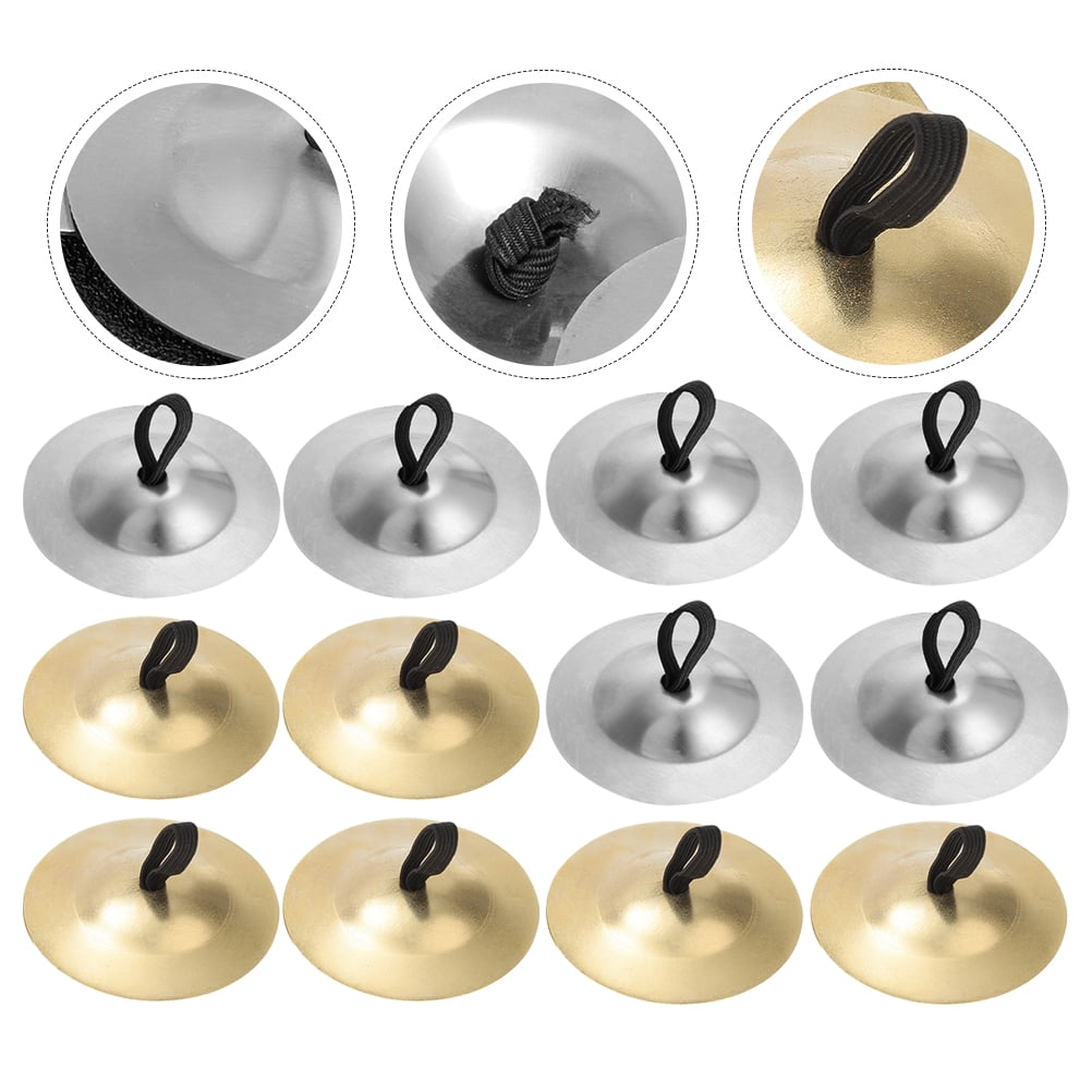 10 Pairs Finger Cymbals Belly Dancing Finger Cymbals Small Musical