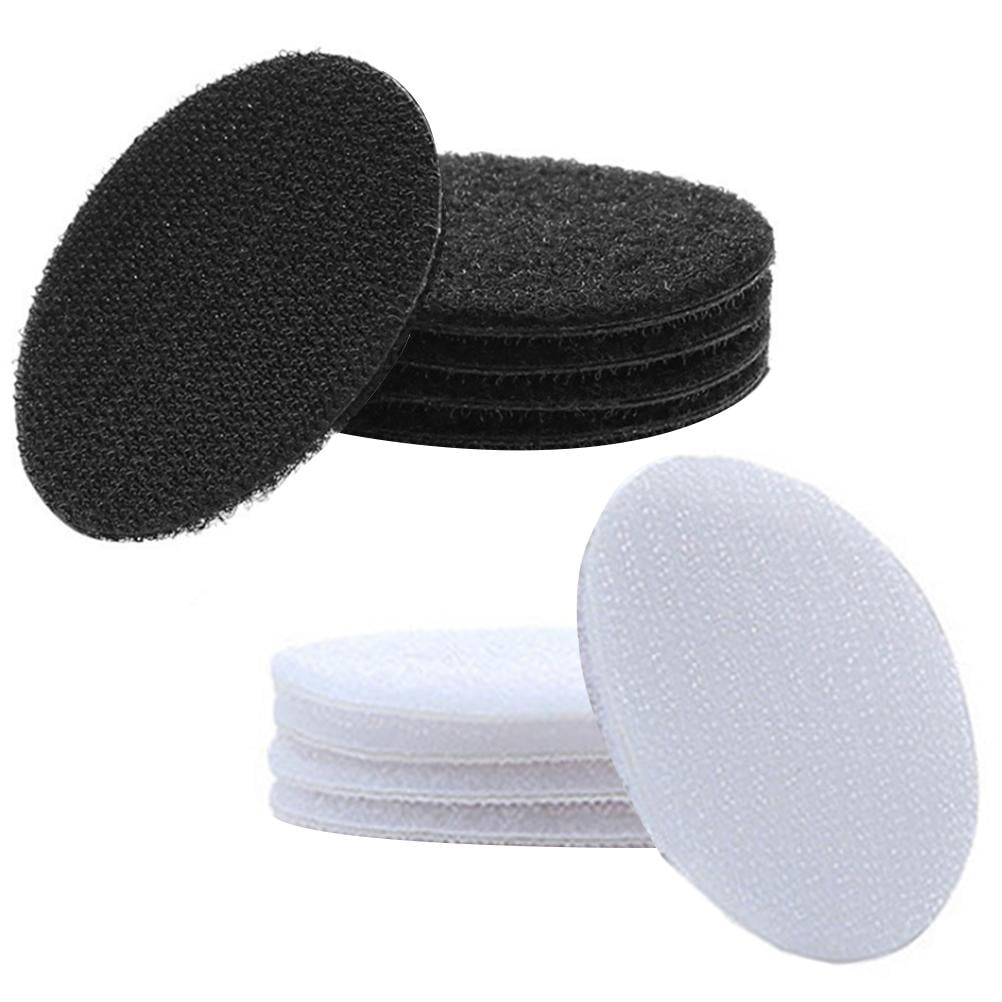 10 Pairs Fixed Tapes Round Dot Hook and Loop Adhesive Tapes for Fixing