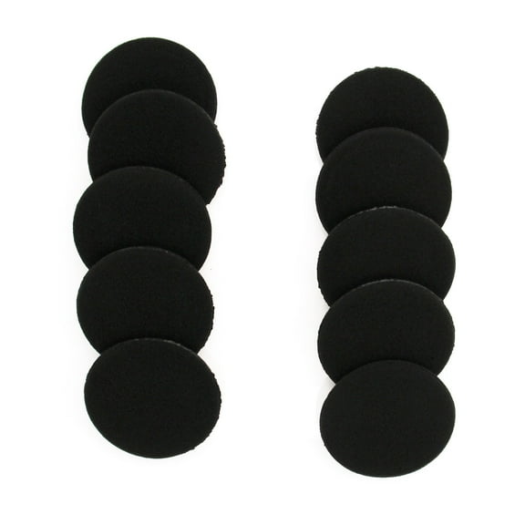 10 Pairs Foam Earpiece Covers Soft and Flexible Headset Cushion Sponge Earpads Replacement Ear Muffs for Enhanced Sound