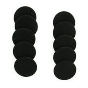 10 Pairs Foam Earpiece Covers Soft and Flexible Headset Cushion Sponge Earpads Replacement Ear Muffs for Enhanced Sound