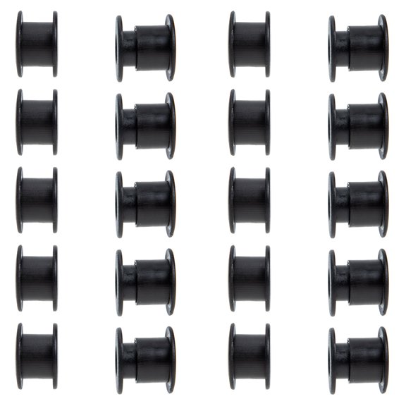 FESTFENDS Indoor Gaming Table Football Bearings Black Plastic 10 Pairs
