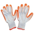 thumbnail image 1 of 10 Pairs Gloves Working Cotton; Rubber Coated Palm, 1 of 4