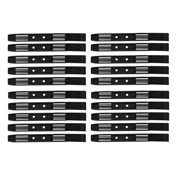 10 Pairs Hard Drive Rails Chassis Cage Accessories Plastic Rails