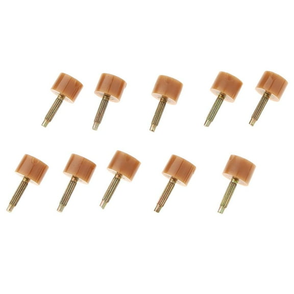 10 Pairs High Heel Tips Taps Shoe Repair Replacement Dowels Stiletto Caps - as described, 9mm
