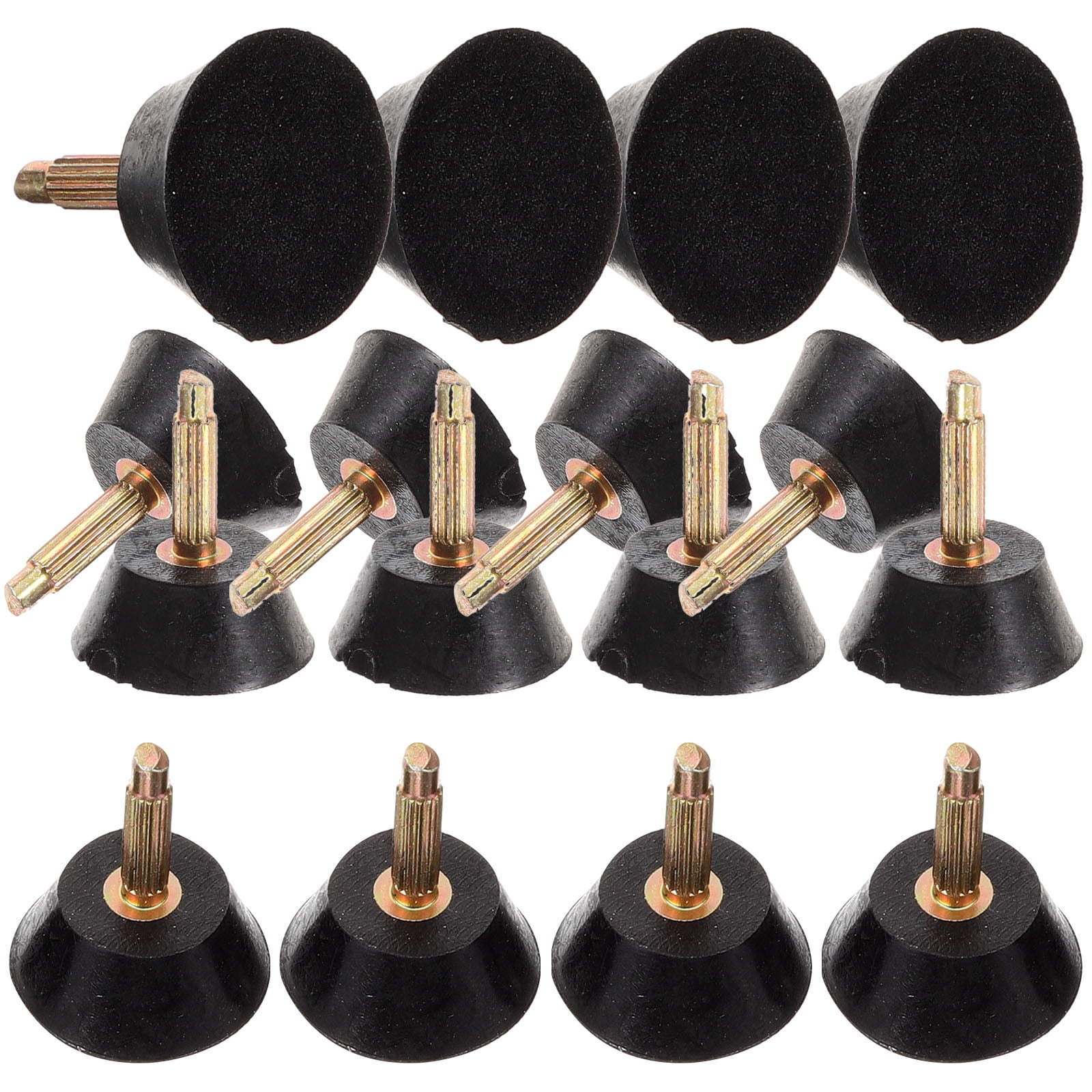 10 Pairs High Heels Nails Shoe Repair Caps for Replacement Tips Pin