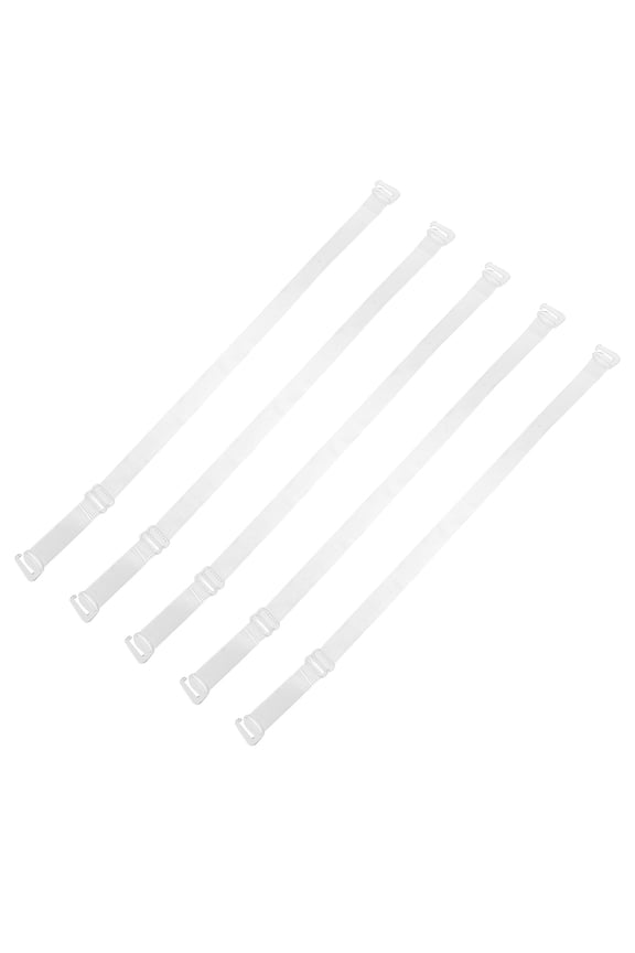 10 Pairs Lift Tape Invisible Bra Straps Underwear Transparent Shoulder Miss