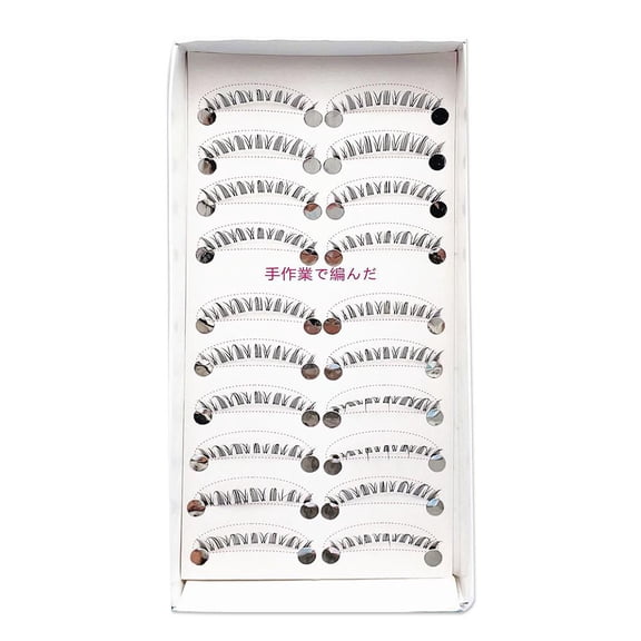 10 Pairs Little Devil False Eyelashes with Soft Natural Look for Eye Enlargement and Everyday Wear