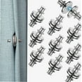 thumbnail image 1 of 10 Pairs Magnetic Curtain Button, Strong Double-sided Magnet Light Leakage Prevention Button Easy Quick to Use Shower Drapery Button Tool- free Installation for Home Kitchen Hotel Office, 1 of 3
