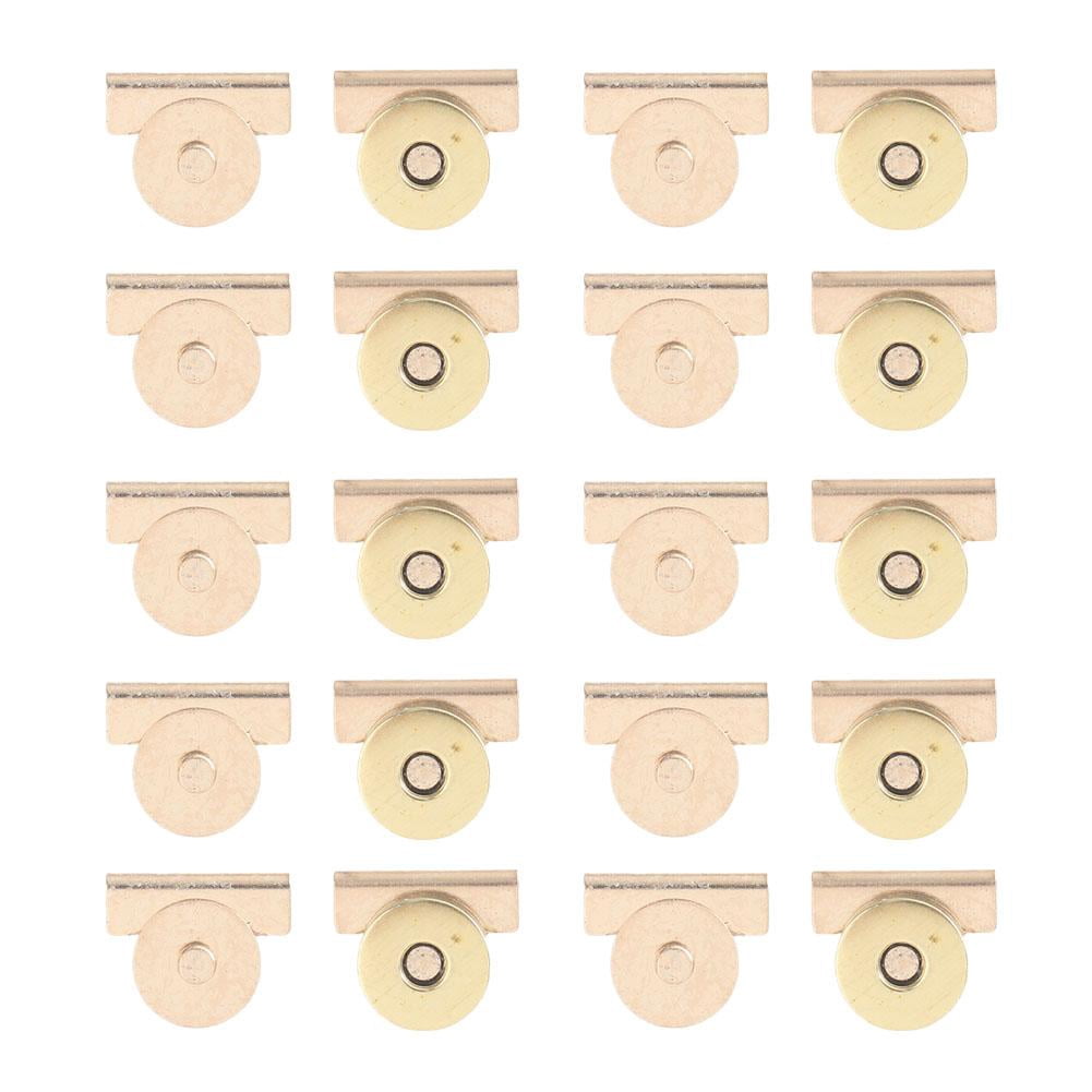 10 Pairs Magnetic Snaps for Fabric, Buttons Metal Seamless Magnetic ...