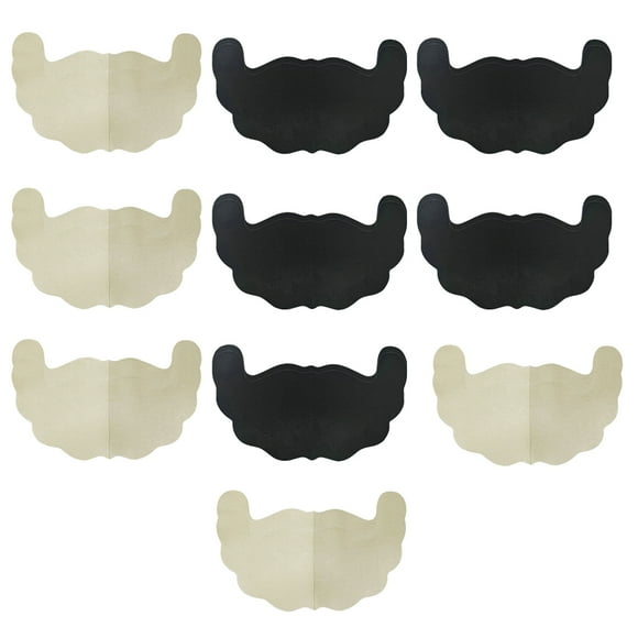 10 Pairs Nipple Covers-Waterproof Adhesive Boob Lift Tape-U Shaped Breast Lift Breast Pasties-Nipple Stickers-B