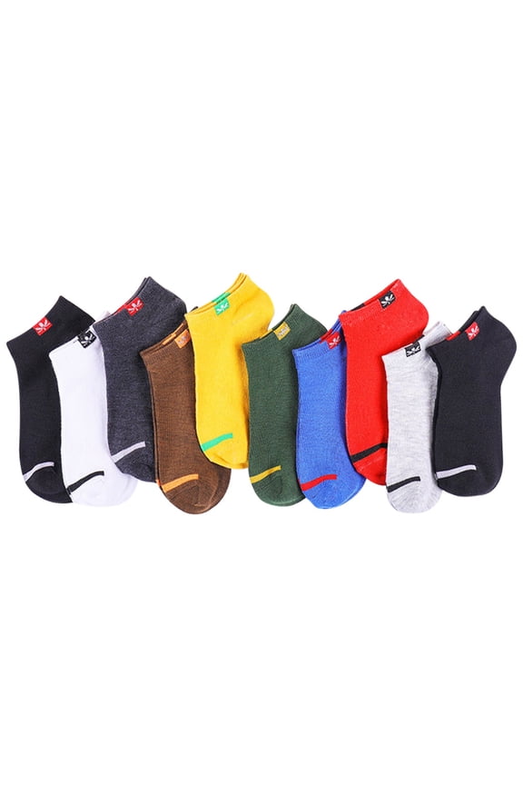 10 Pairs No Show Men Socks,Thin Low Cut Non Slip Invisible Liner Short Socks for Boat Loafer Flats Sneakers