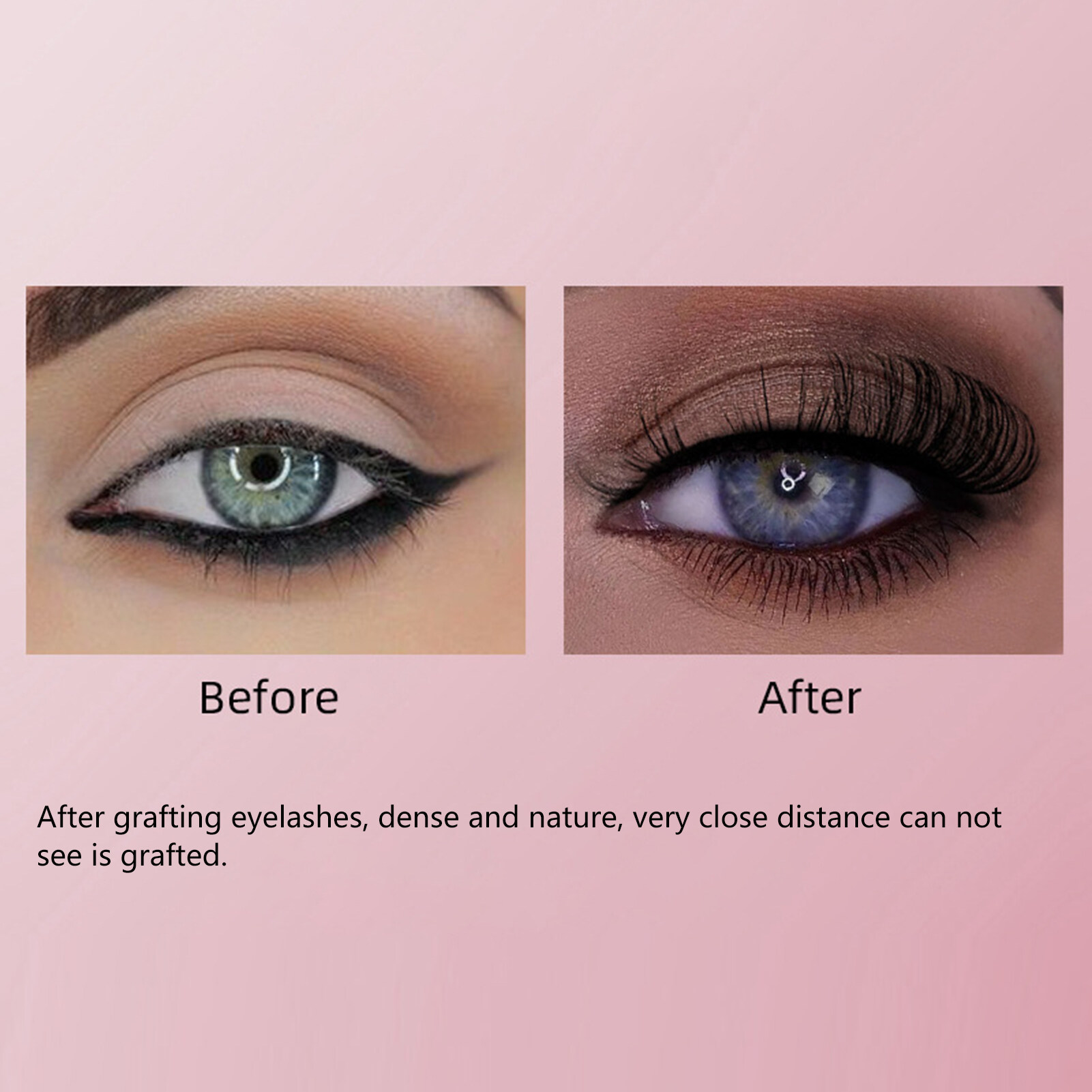 10 Pairs Reusable Self Adhesive Eyelashes No Glue or Eyeliner Needed Natural Thick False Lashes