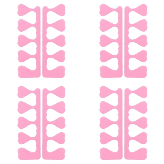 10 Pairs Toe Separators For Pedicure – Soft Foam Toe Spacers For And Spa Use