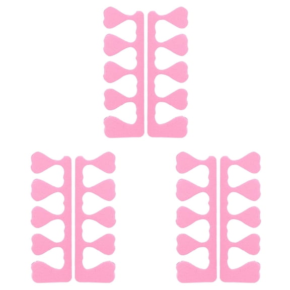 10 Pairs Toe Separators For Pedicure – Soft Foam Toe Spacers For And Spa Use