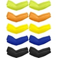 thumbnail image 1 of 10 Pairs UV Sun Protection Arm Sleeve for Men Women Work Cooling Compression Tattoo Cover Up Sleeves for Cycling Fishing, 1 of 6