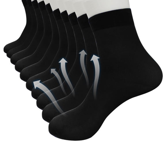 10 Pairs Unisex Ankle Socks Running Breathable Soft Cushioned Cut Athletic Ankle Socks for Sports All Day Comfort