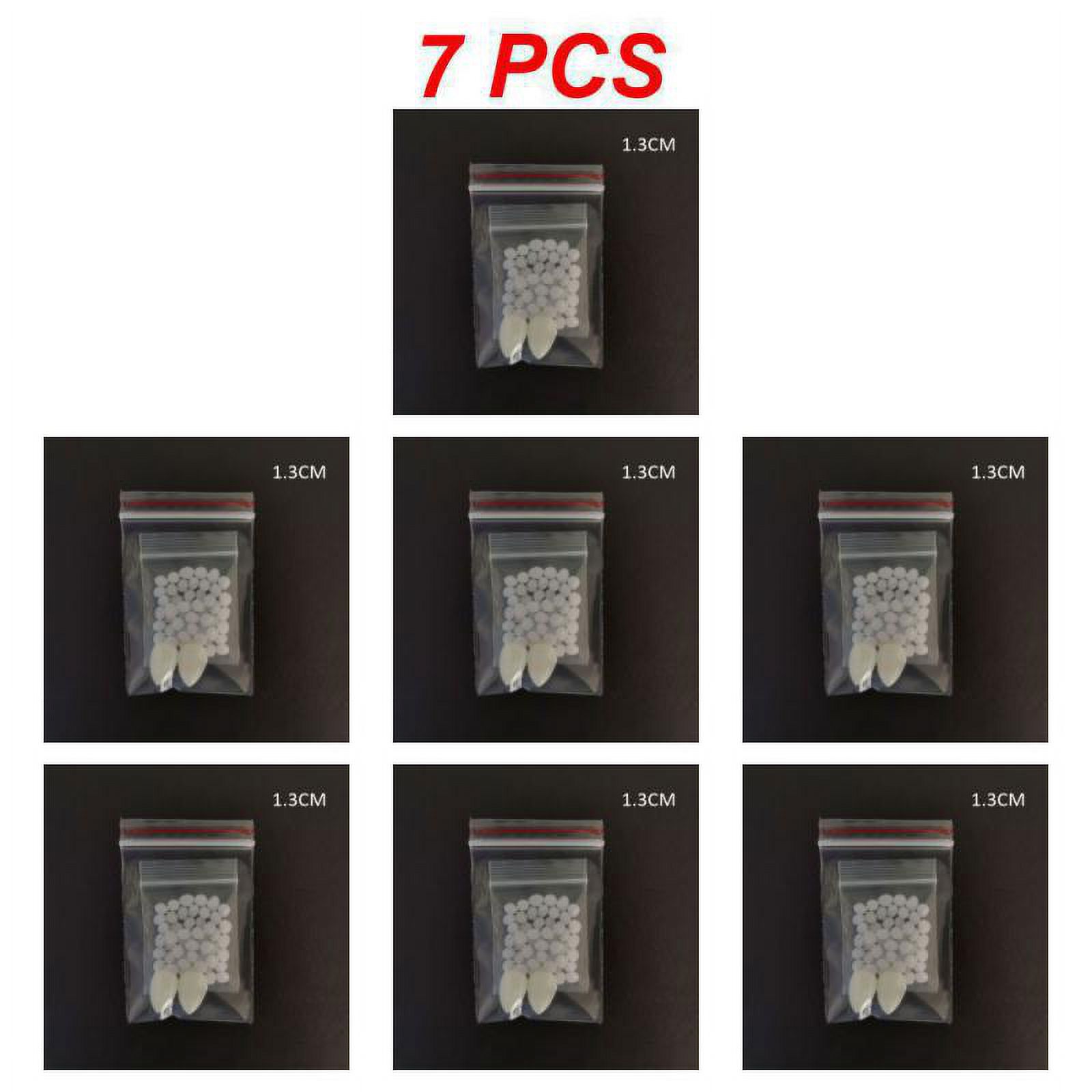 10 Pairs Vampire Teeth Fangs Dentures Halloween Cosplay Props with