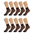 thumbnail image 1 of 10 Pairs Women's Sheer Ankle Socks 20 Denier Stockings (Black), 1 of 5