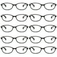 thumbnail image 1 of 10 Pairs Womens Ladies Blue Light Blocking Reading Glasses Computer Gaming Readers +1.75, 1 of 6