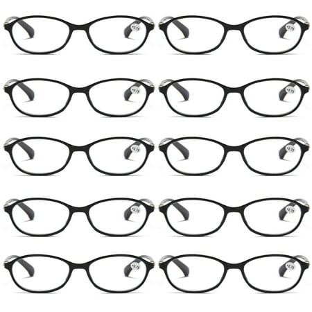 10 Pairs Womens Ladies Blue Light Blocking Reading Glasses Computer Gaming Readers +2.25
