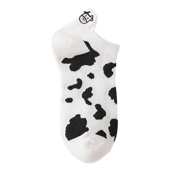 10 Pairs Womens Socks Ankle Low Cut Breathable Comfortable Casual With Cute Embroidery Socks