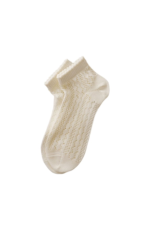 10 Pairs Womens Socks Ankle Net Summer Thin Breathable Mesh Girls No Show Low Cut Short Socks