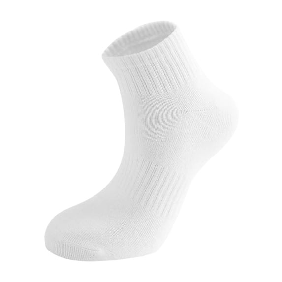 10 Pairs Womens Socks Men'S Solid Color Casual Athletic Breathable Crew Sports Running Basketball Comfortable Socks