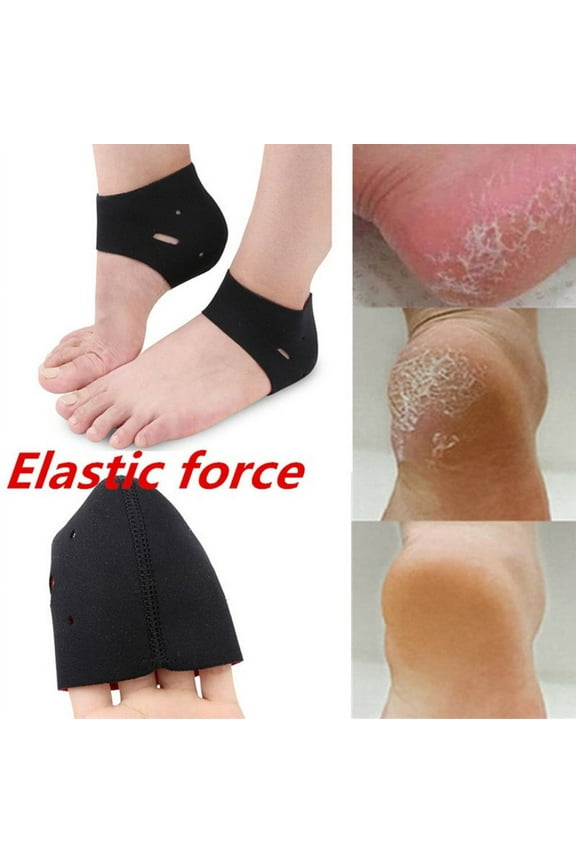 10 Pairs Womens Socks Unisex Silicone Moisturizing Gel Heel Cracked Dry Foot Skin Protectors Socks