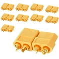 thumbnail image 1 of 10 Pairs XT-60 XT60 Male Female Bullet Connectors RC Lipo Power Plugs Nylon, 1 of 3