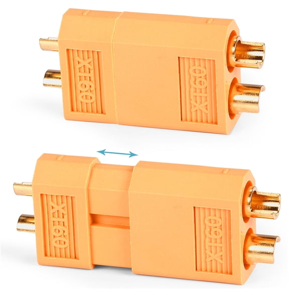 10 Pairs XT60 Male & Female Bullet Connectors Plug Repair Part for RC Drone Multirotor FPV Racing Battery