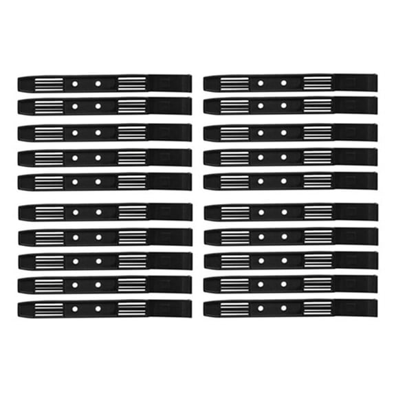 10 Pairs x Hard Drive Rails-Black