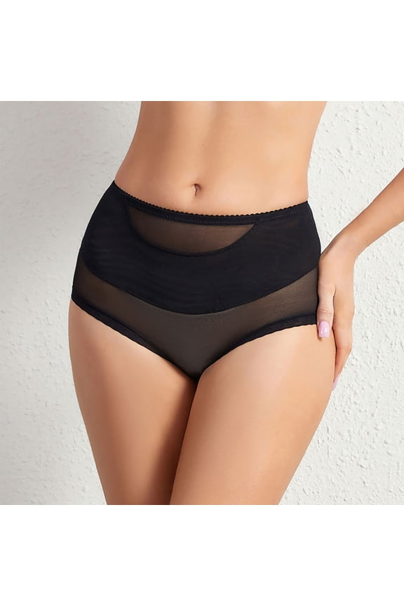 Under $10 Panties for Women Plus Size, High Waisted Waist Tightening Pants For Postpartum Women Waist Tightening Body Lifting And Hip Lifting Pants Breathable Fitting Underwear