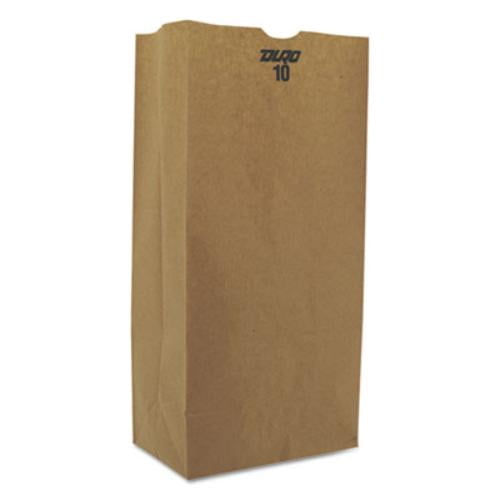 General Supply 30910 #10 Paper Grocery, 57lb Kraft, Extra-heavy-duty 6 5/16x4 3/16 X13 3/8, 500 Bags
