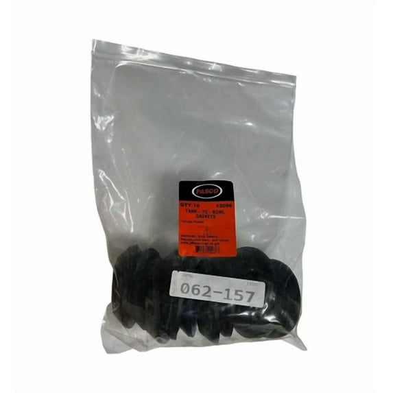 (10) Pasco 2096 Tank-To-Bowl 2" Gasket Sponge Rubber