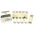 thumbnail image 1 of 10 Pass & Seymour Light Almond Decorator Rocker Wall Switches 3-Way 15A TM873-LA, 1 of 1
