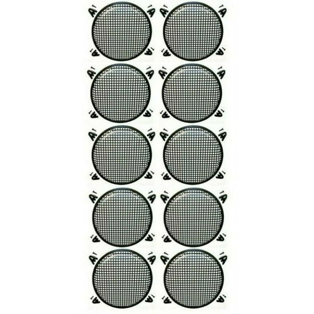 10 Patron 10" Subwoofer Metal Mesh Cover Waffle Speaker Grill Protect