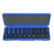 10 Pc 3/8 Universal Deep Impact Socket Set Metric