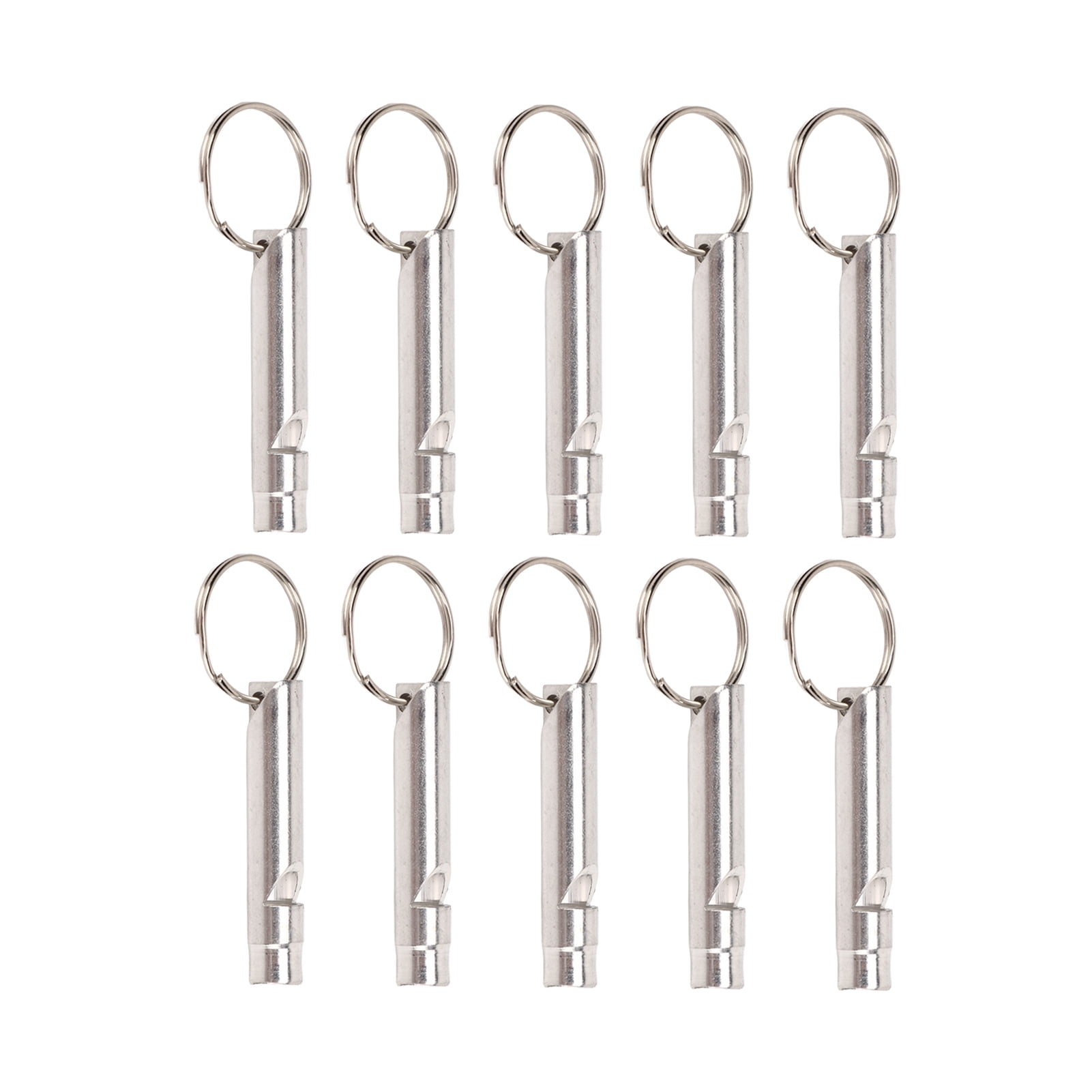 10 Pc Emergency Whistle Super Loud Outdoor Safety Whistles for Life