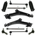 thumbnail image 1 of 10 Pc Front Rack & Pinion Bellow Boots Control Arm with Ball Joints Tie Rod Ends Sway Bar Links Suspension Kit Fits select: 2000-2004 FORD FOCUS, 1 of 12