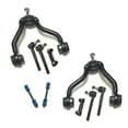 thumbnail image 1 of 10 Pc Front Suspension Kit Adjusting Sleeves Inner & Outer Tie Rod Ends Sway Bar End Links Upper Control Arms & Ball Joints Assembly Fits select: 1988-2000 CHEVROLET GMT-400, 1 of 10
