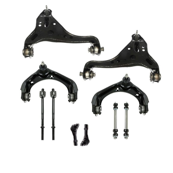 10 Pc Front Suspension Kit Tie Rod Linkages Front Sway Bar Links Upper & Lower Control Arm with Ball Joints Left & Right Side Fits select: 2006-2010 FORD EXPLORER, 2007-2010 FORD EXPLORER SPORT TRAC