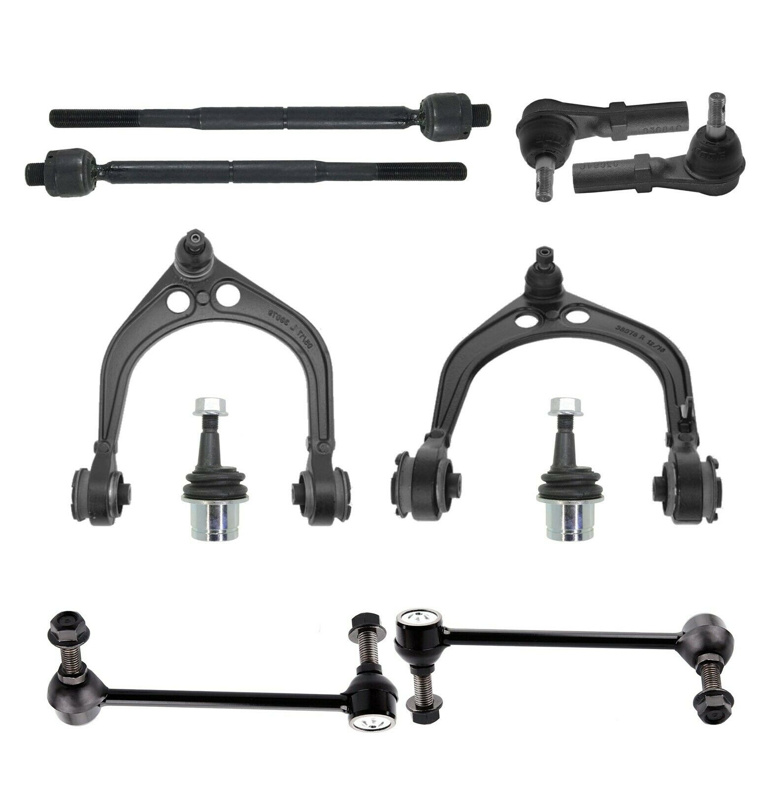 6-Piece Front Sway Bar & Ball Joint Kit For Nissan Frontier, Pathfinder, Xterra