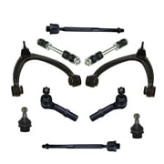 10 Pc Front Upper Control Arm + Lower Ball Joint Set + Complete Suspension Kit Fits select 2007-2013 CHEVROLET SILVERADO, 2007-2014 CHEVROLET TAHOE