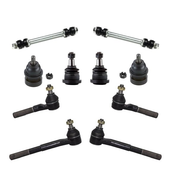 10 Pc New Front Suspension Kit Tie Rod Ends Upper & Lower Ball Joints Sway Bar End Links Fits select: 1994-1999 DODGE RAM 2500, 1994-1999 DODGE RAM 3500