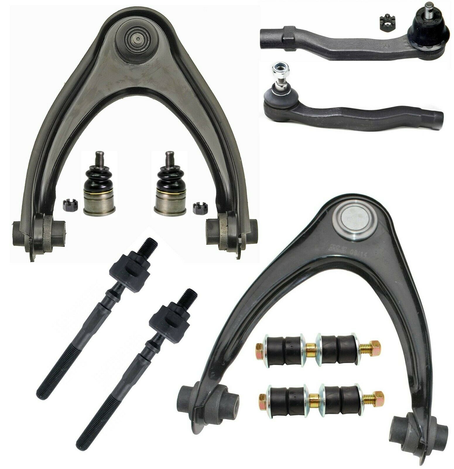 Front End Suspension Kit For Honda Civic 1996-2000 – Upper Control Arms, Ball Joints, Sway Bars