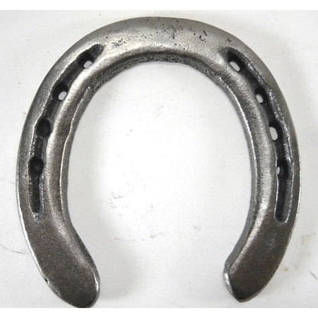 10 Pc New (old look) Cast Iron Horseshoes for Crafting #3