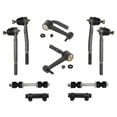 thumbnail image 1 of 10 Pc Steering Idler Arms Tie Rod Ends Adjusting Sleeves Sway Bar Links Kit Compatible with RWD Models Only, 1 of 11
